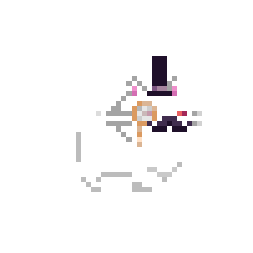 Seated cat